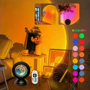 Sunset Light Projection LED Light with Remote