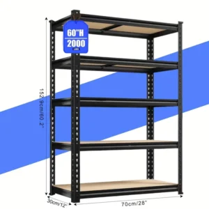 72"/60"H Storage Shelves, 2000LBS Capacity